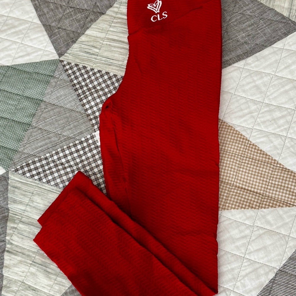 Red Women's Leggings